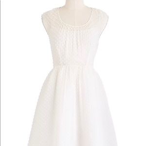 J. Crew Catie dress- Swiss dot silk chiffon Sz 6